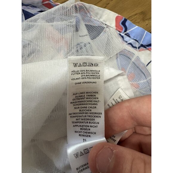 Jillians Closet 3-6 Month Old Girls Dress Summer Colorful Bow Lined Cotton Blend - Picture 12 of 15